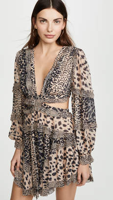 Zimmermann Allia Cutout Short Dress