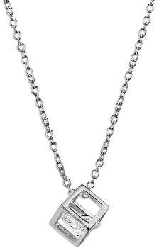 Fashionvictime Kette Anhänger Damen - Versilbert Modeschmuck - Kristall