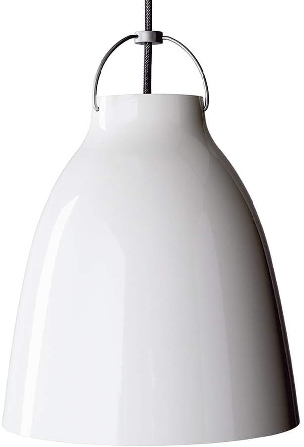 Caravaggio P3 Pendelleuchte glänzend, Weiß