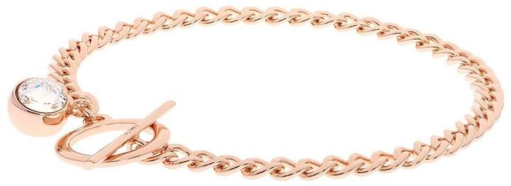Quantum Crystal T-Bar Bracelet - Rose Gold
