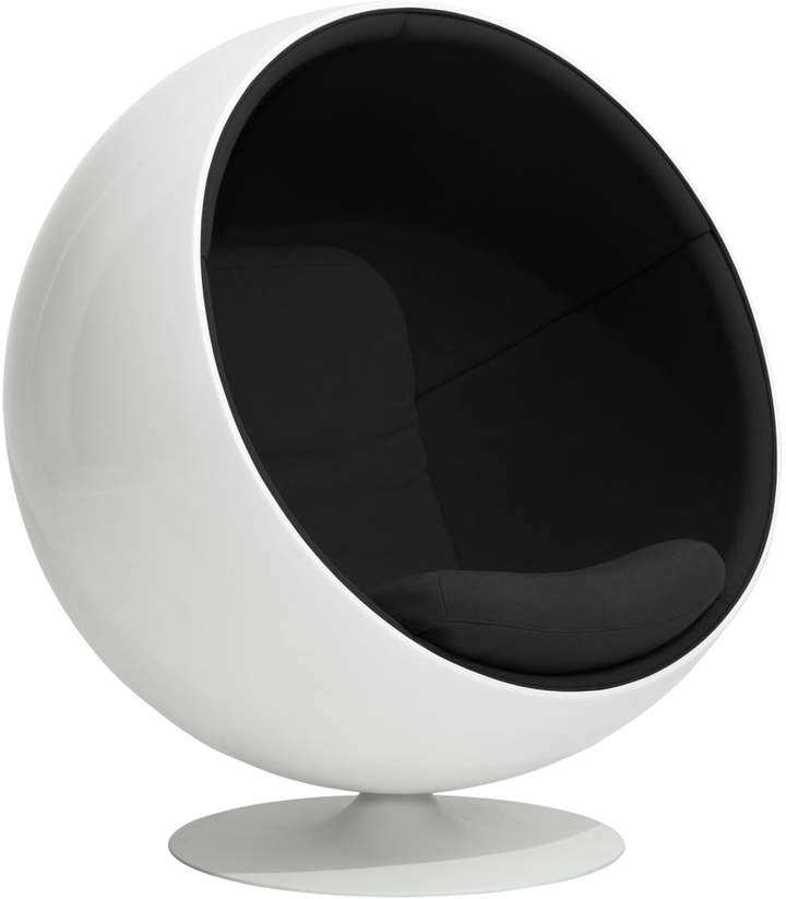 Eero Aarnio Originals - Ball Chair, Schwarz (Tonus 4/128)