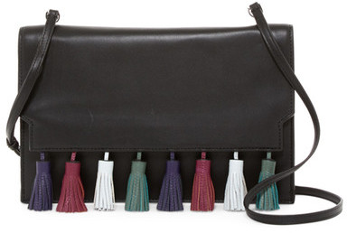 Sofia Leather Convertible Clutch