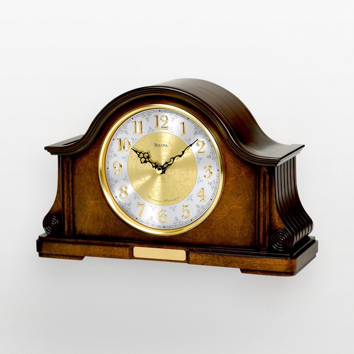 Chadbourne Wood Chiming Mantel Clock - B1975
