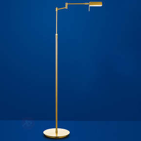 Höhenverstellbare LED-Stehlampe Graz mit Dimmer