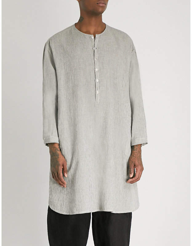 Toogood Striped oversized cotton shirt