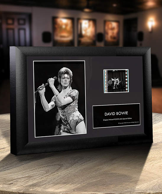 David Bowie Desktop Presentation with Easel Stand