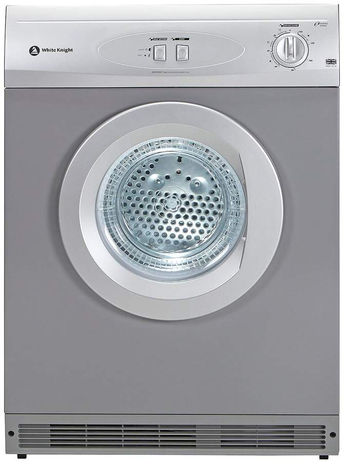C44A7S 7kg Load Vented Dryer - Silver