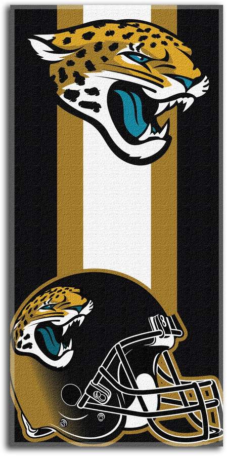 Jacksonville Jaguars Zone Beach Towel