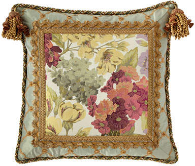 Giverny Boutique Pillow with Tassels