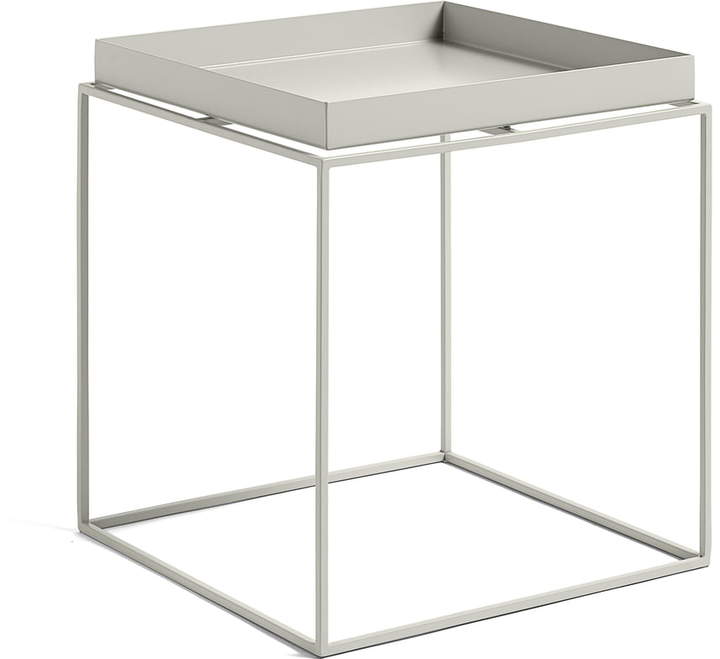 Hay - Tray Table 40 x 40 cm, warm grey