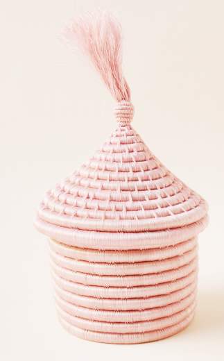 Semira Small Tassel Basket