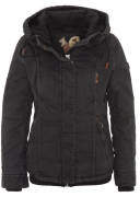 Jacke ́ ́Zora ́ ́, Kapuze, Aufnäher, Rippbund