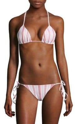 Patio Stripes Mia Bikini Top