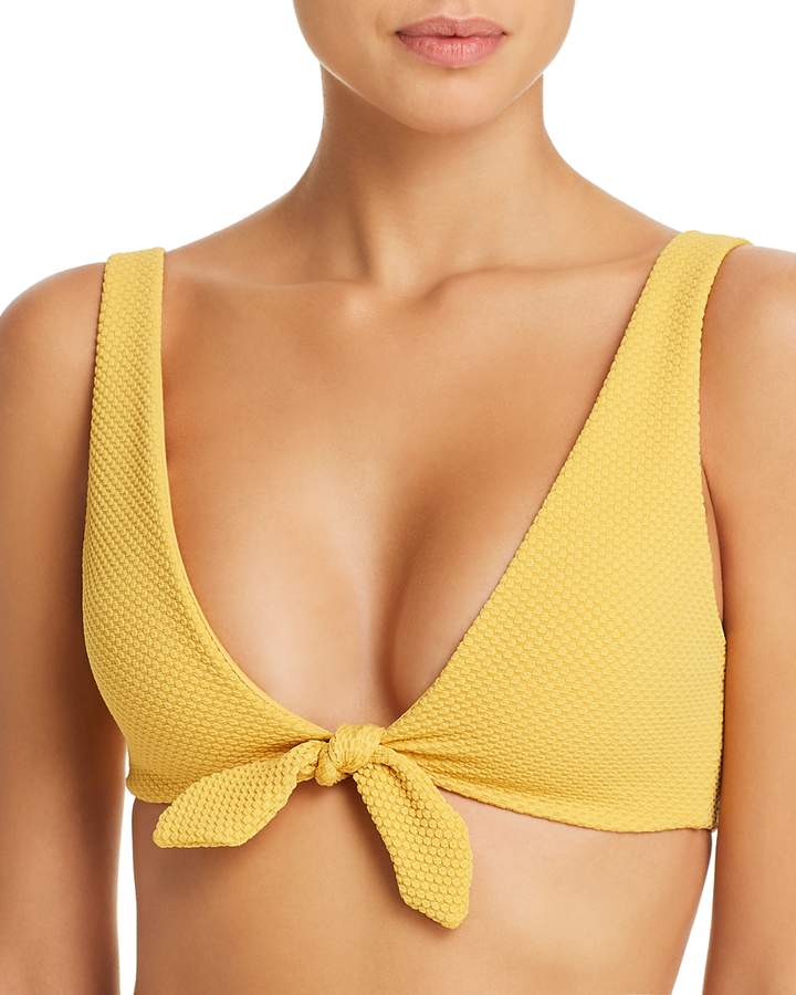 Alexa Tie-Front Bikini Top