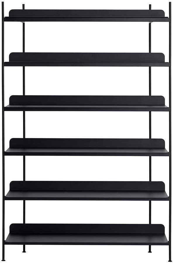 Muuto - Compile Shelving System (Config. 4), Schwarz
