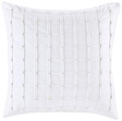 INK+IVY Shira 20-Inch Square Throw Pillow in Ivory/Copper