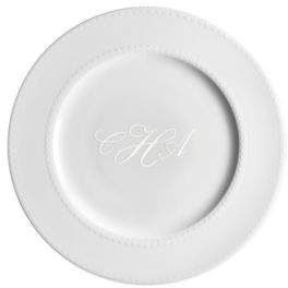 Personalized Pearls Dinner Plate