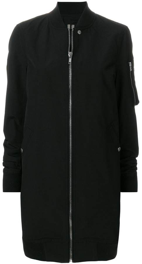 elongated fitted jacket