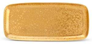 Alchimie 24K Gold Rectangular Platter