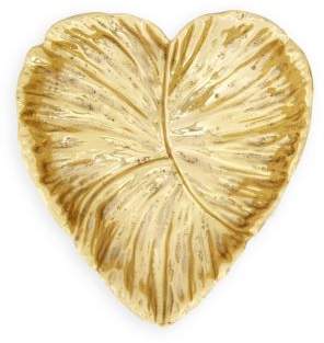 Textured Brass Heart Dish