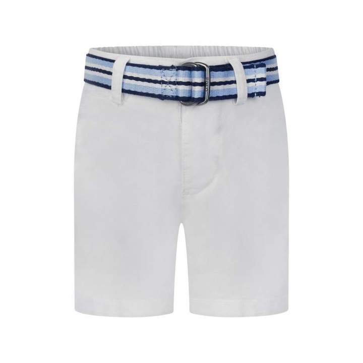 Ralph LaurenBaby Boys White Slim Fit Chino Shorts