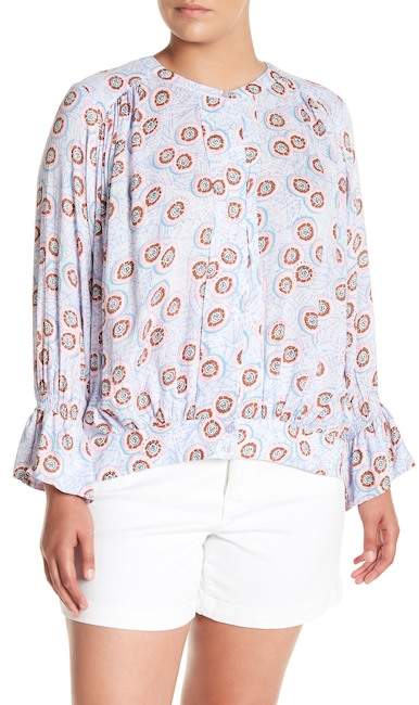 Honeycomb Hi-Lo Top (Plus Size)