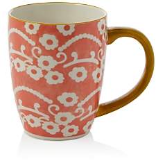 Sparrow & Wren Patterned Coupe Mug - 100% Exclusive