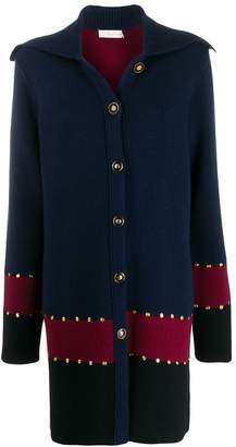 Tory Burch stud detail coat