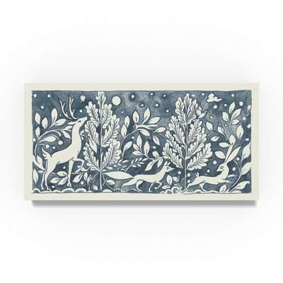 Wayfair 'Forest Life IX' Drawing Print on Wrapped Canvas