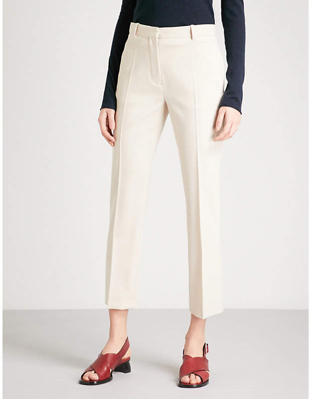 Zoom stretch-wool trousers