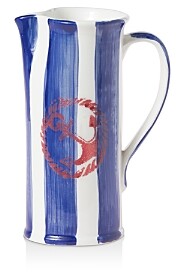 Costiera Blue Striped Medium Pitcher