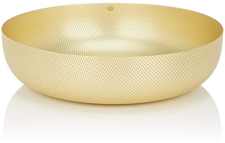 Brass Large Round Basket