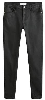 MANGO Waxed skinny Belle jeans