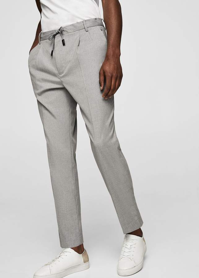 Hose mit Prince of Wales-Check