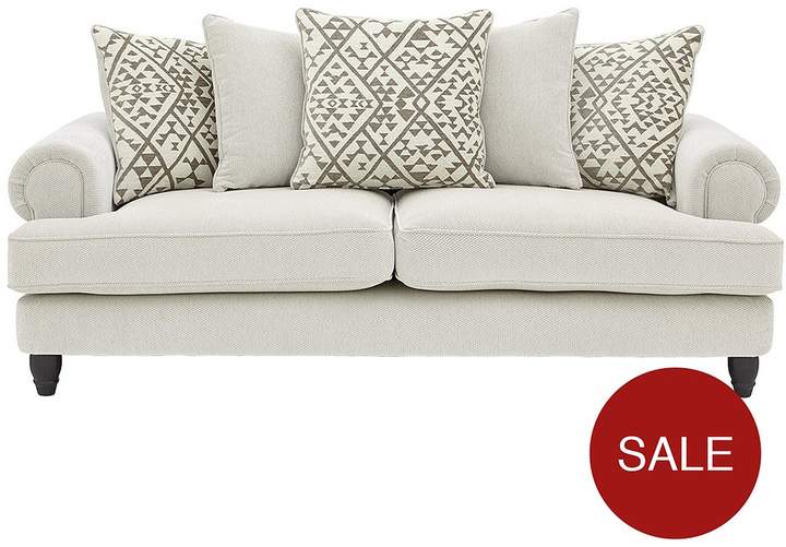 Luxe Collection - Debonair 3-Seater Fabric Sofa