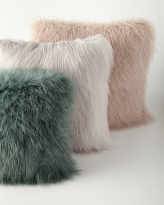 Khan Faux-Fur Pillows