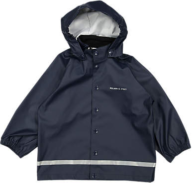 Polarn O. Pyret Children's Raincoat, Blue
