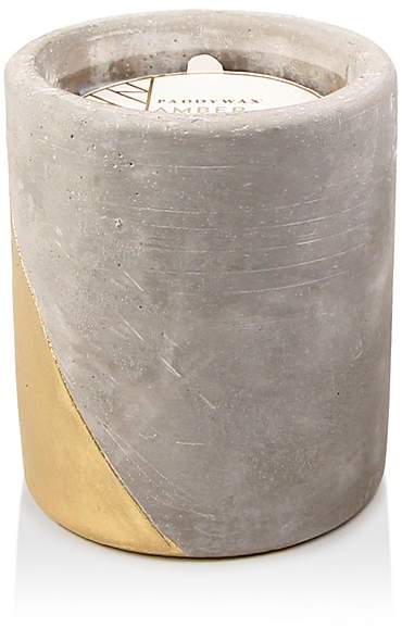 Urban Concrete Pot Gold Amber & Smoke Candle