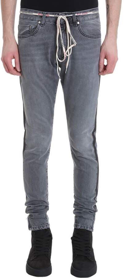 REPRESENT Selvedge Grey Denim Jeans