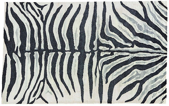 Murray Animal Rug - Light Cream/Black 2'x3'