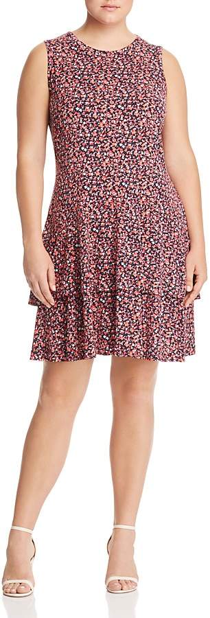 Floral Tiered Ruffle Dress