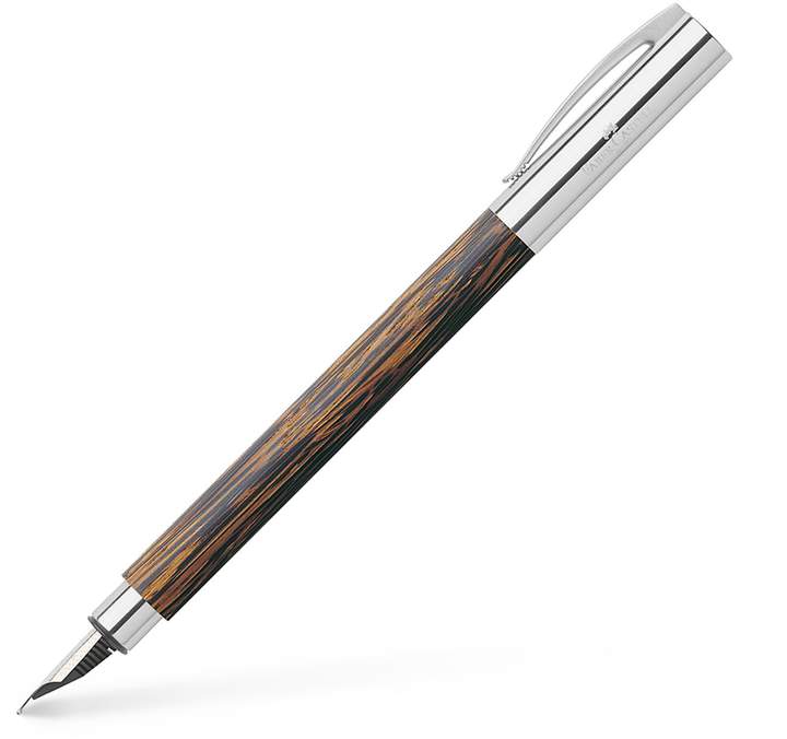 Ambition Coconut Wood Fountain Pen, Brown
