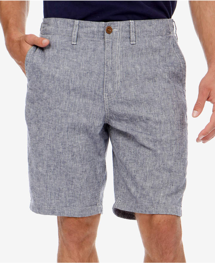 Men's Chambray Linen Shorts