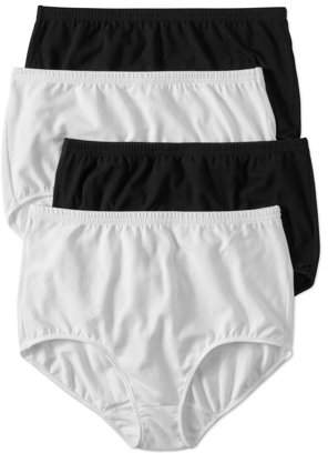 Best Fitting Panty Ladies Cotton Stretch Brief Panty, 4 pack