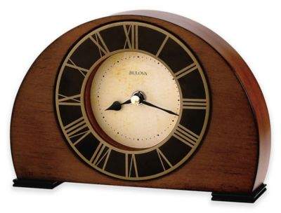 Tremont Table Clock in Antique Walnut