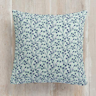 Vine and Berry Square Pillow