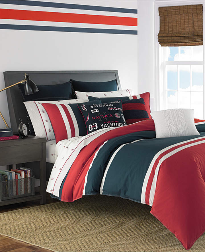 Heritage Classic 3-Pc. Colorblocked Full/Queen Comforter Set Bedding