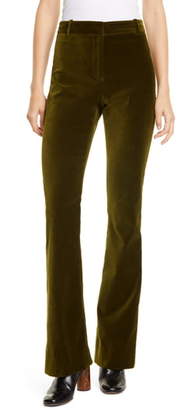 Veronica Beard Colt Velveteen Flare Pants
