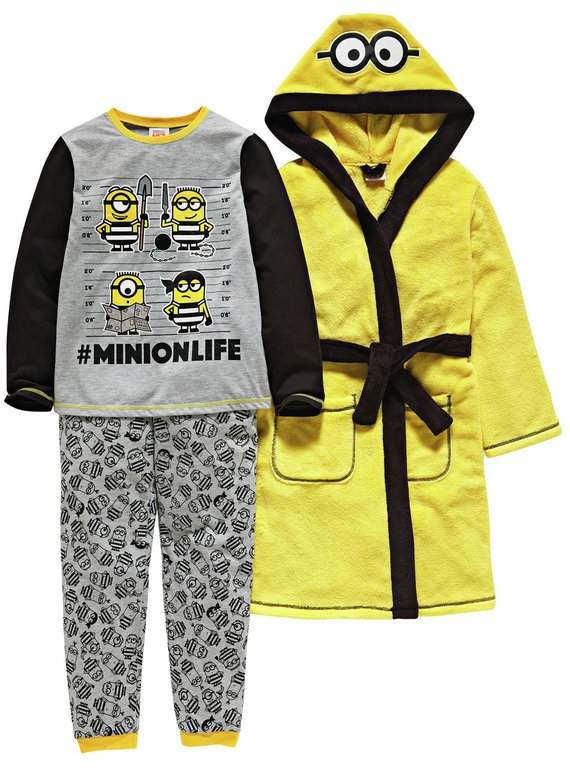 Minions Yellow Nightwear Set - 5-6 Years