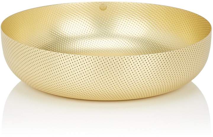 Brass Round Medium Basket